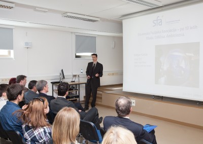 Dr. Boštjan Končar, Head of SFA