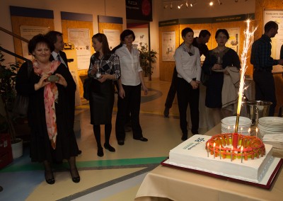 Cake "tokamak" for the 10 years anniversary of SFA